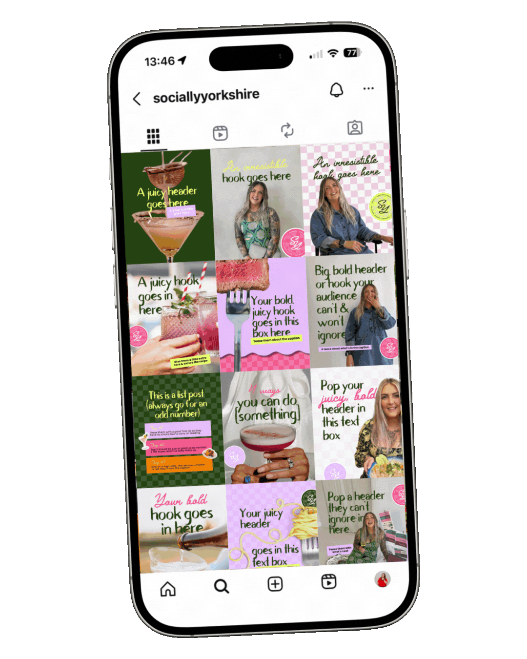 Custom Canva Templates | Ready, Set, Post | Lauren Does Mktg