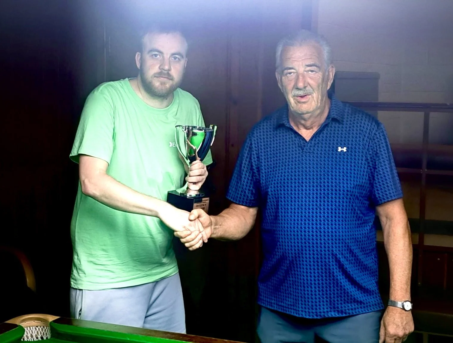 Potting Them Off the Lampshades! Rob Ward Wins Division Four Masters