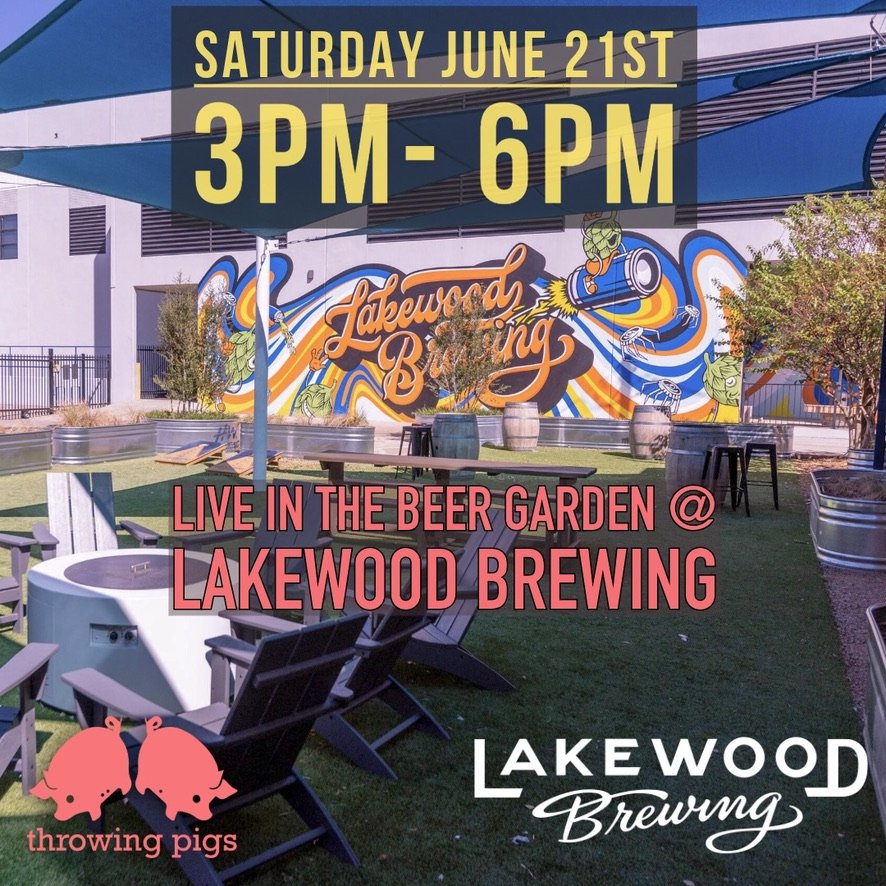 Throwing Pigs @ Lakewood Brewing