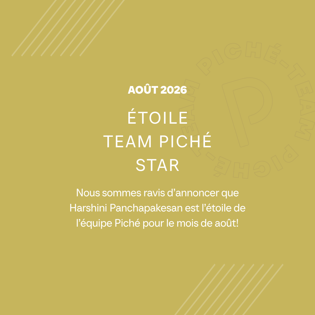 Harshini Panchapakesan - Étoile Team Piché