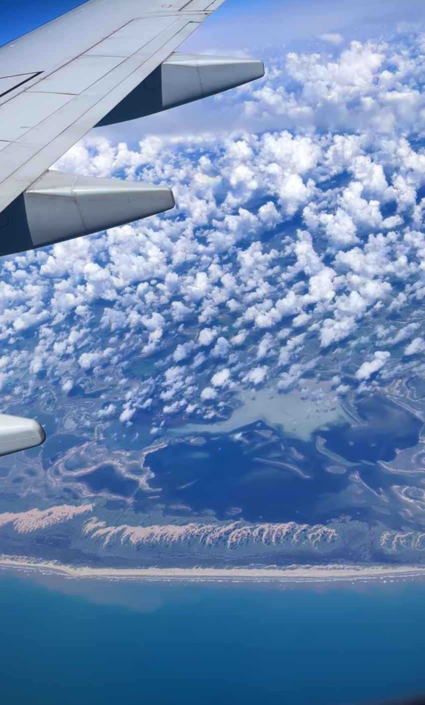 Clouds from the sky