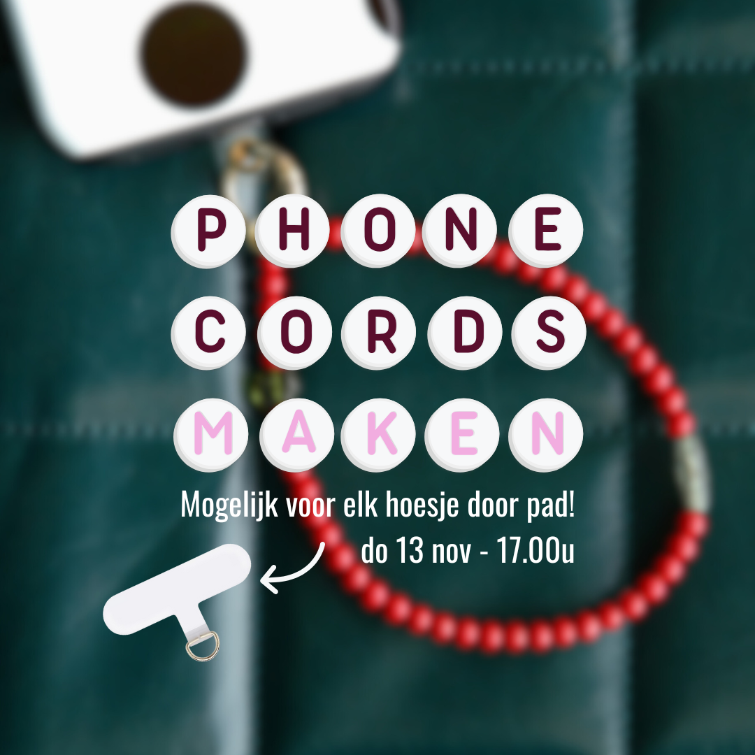 Amsterdam - Phone Cords maken