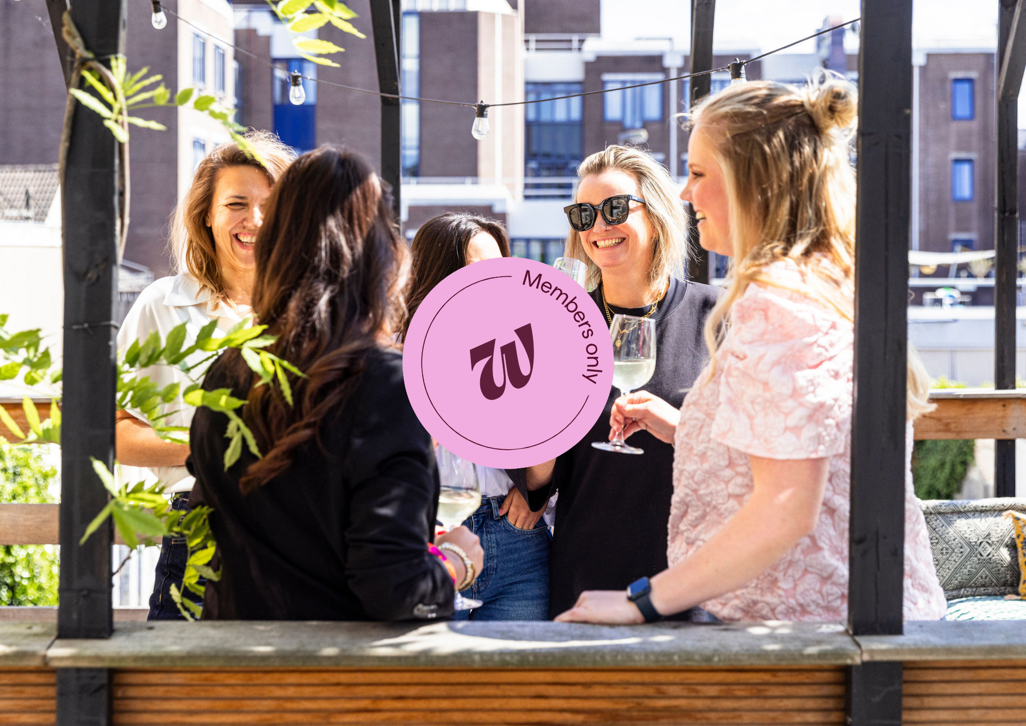 Apeldoorn - Borrel op het dakterras