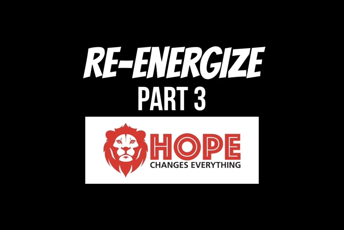 Re-energize Passion