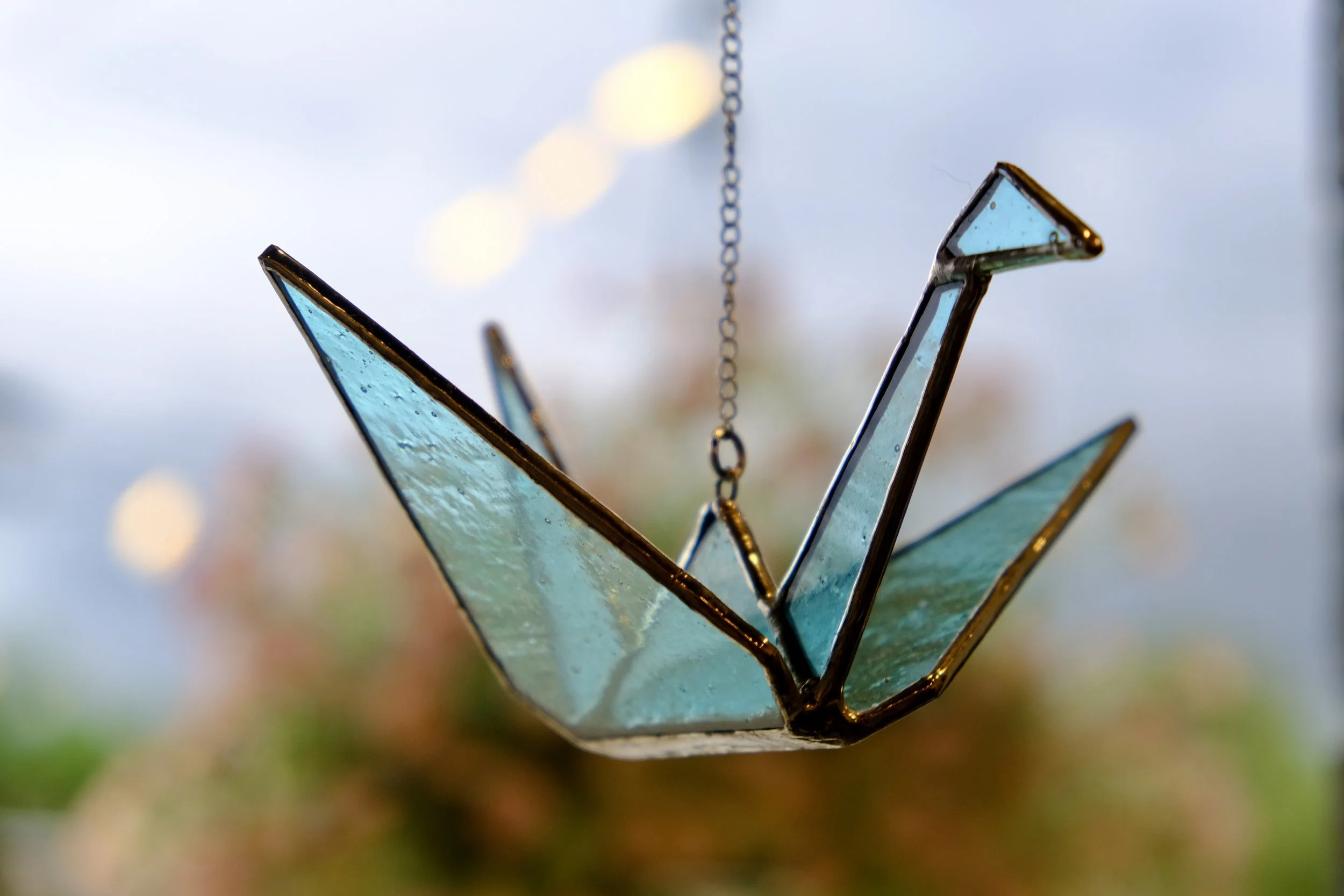 "Glass Crane" by Tikanne Herrera
