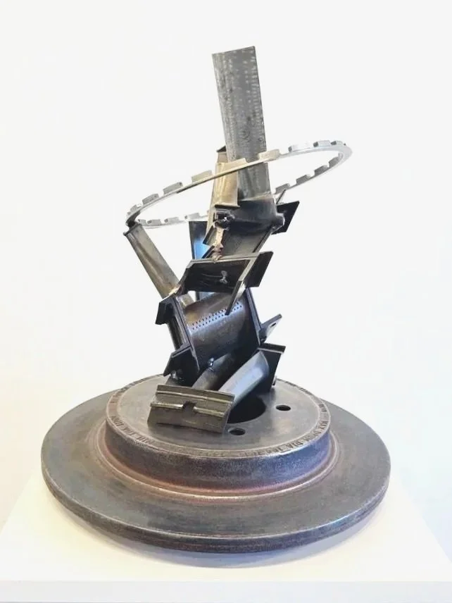 Betty Ballew, "Inconel 1," metal, 2024 