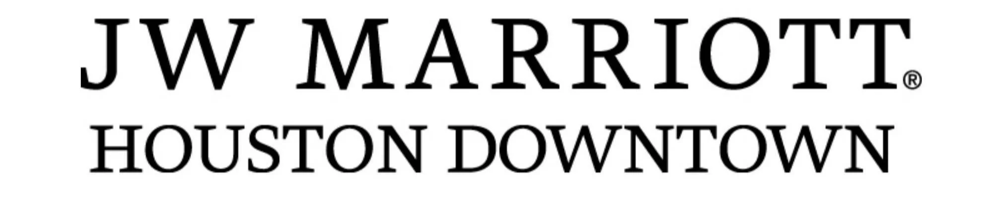 JW Marriott Houston Downtown logo — preferred venue video production partner of Go Live Houston