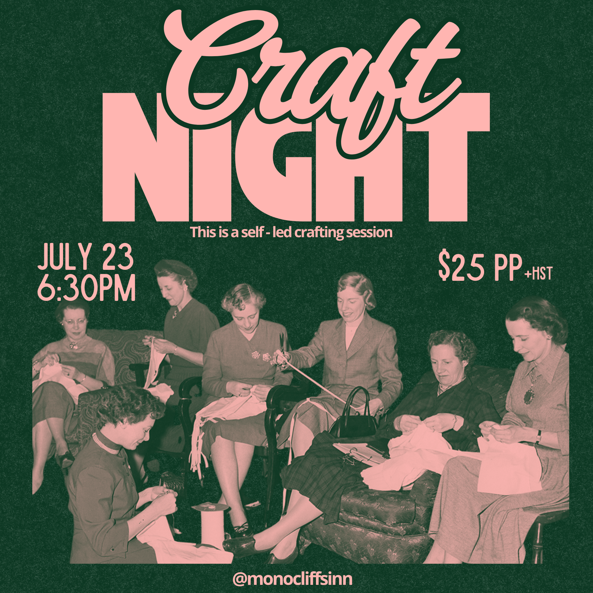 Craft Night at the Cliffs