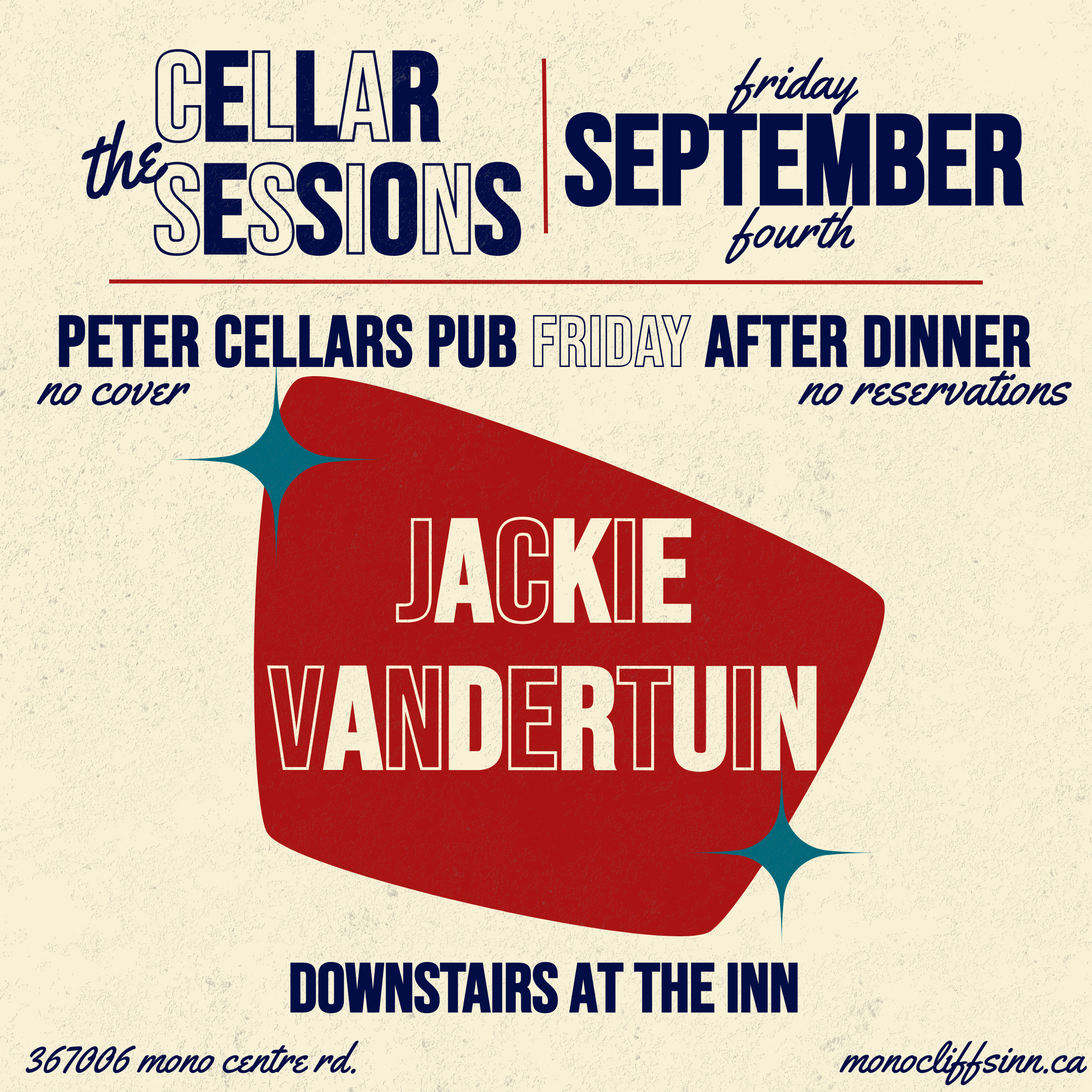 The Cellar Sessions: Jackie Vandertuin