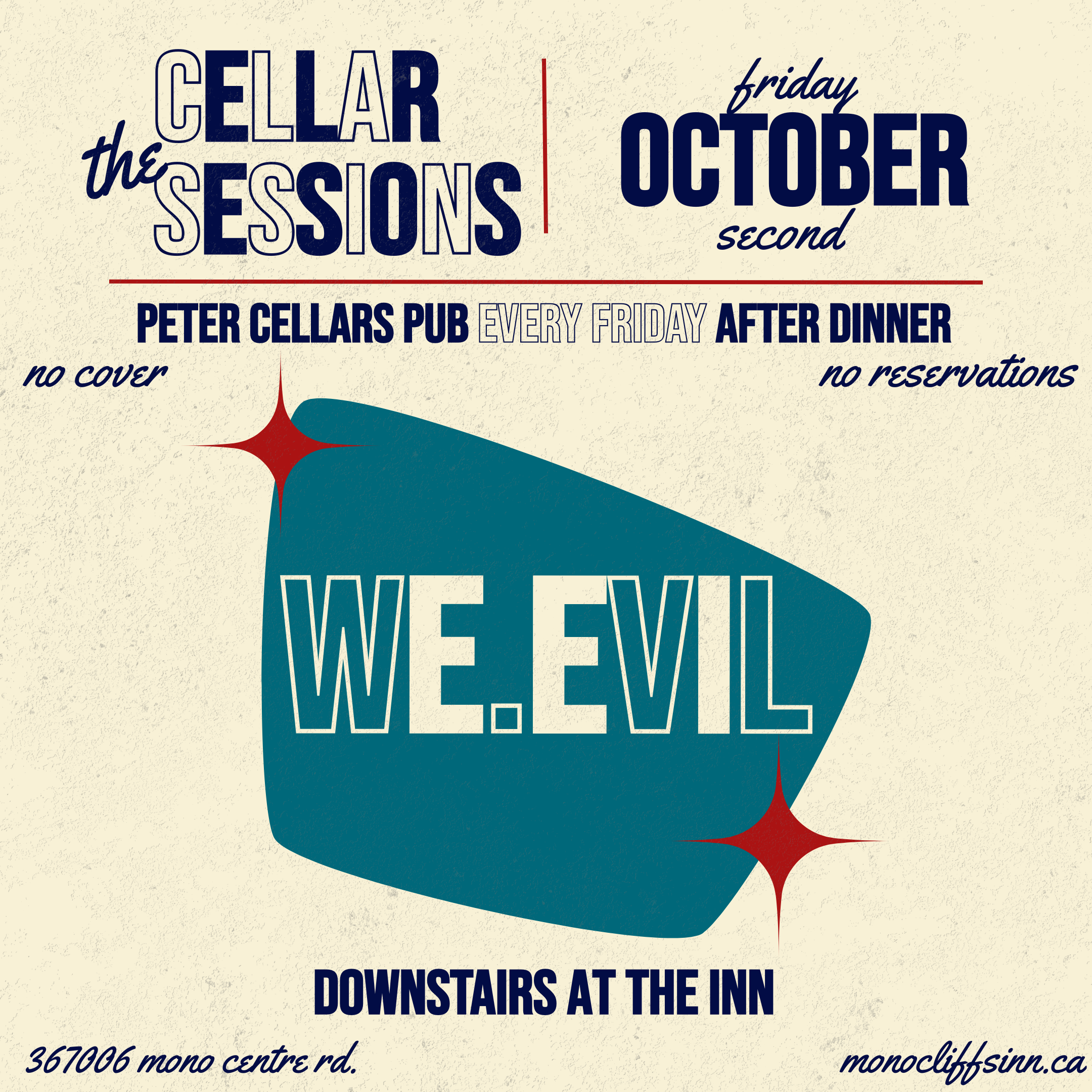 The Cellar Sessions: We.Evil
