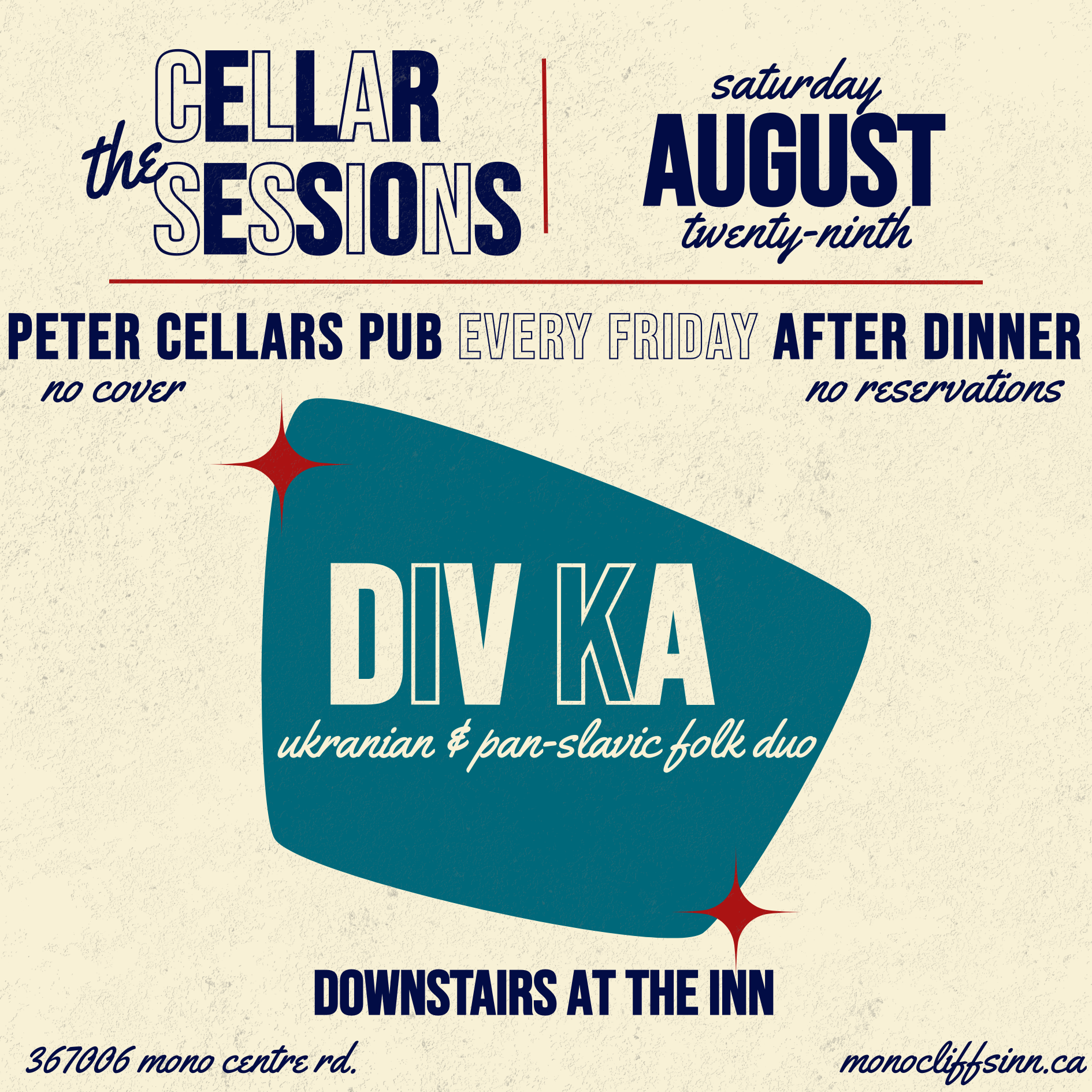 Cellar Session Saturday: DIVKA