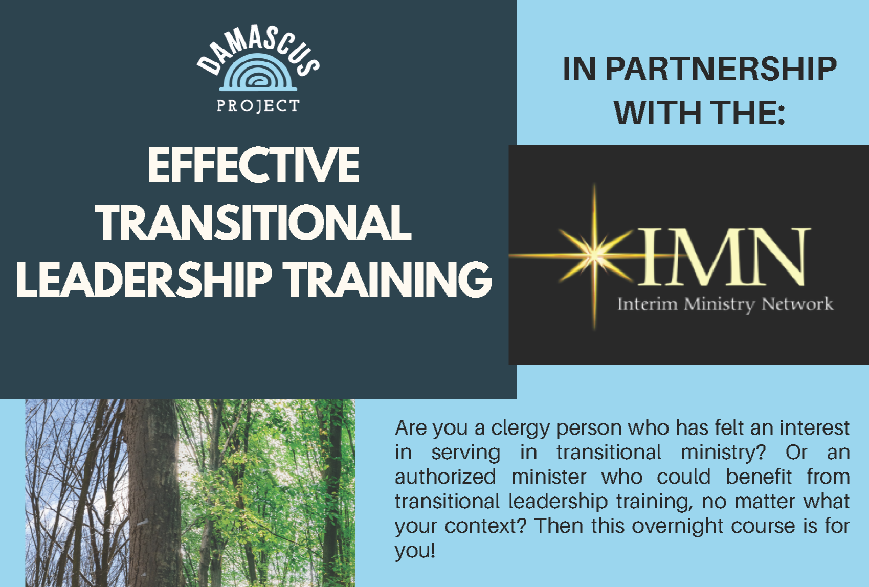Effective Transitional Leadership Training