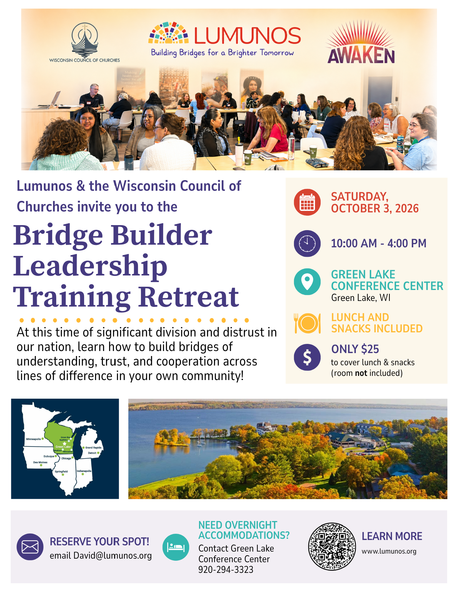 Bridge builder retreat flyer