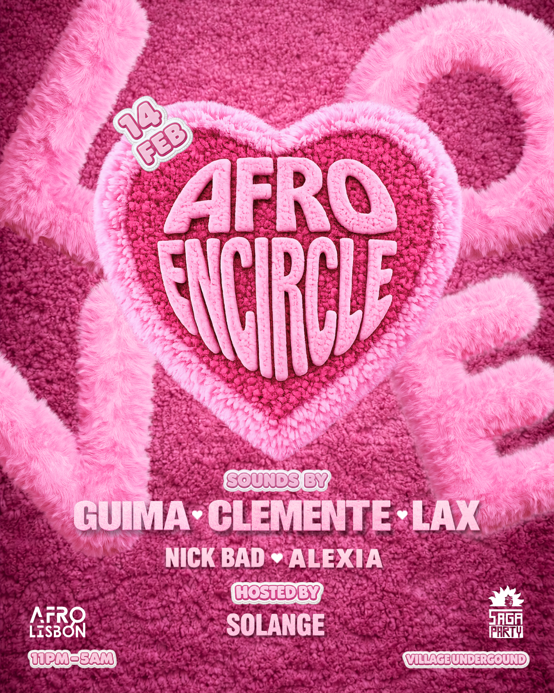 AFRO ENCIRCLE - VALENTINE’S NIGHT