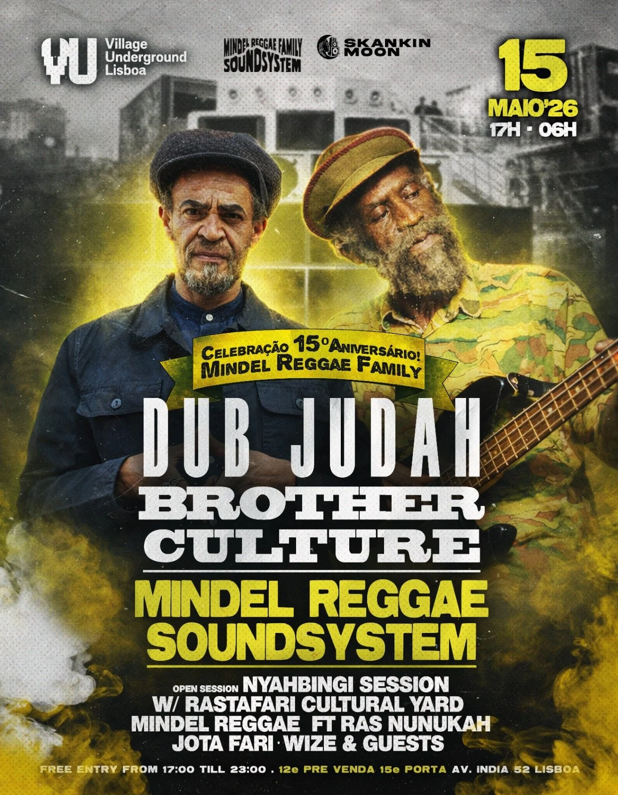15 ANOS MINDEL REGGAE FAMILY FT. DUB JUDAH &amp; BROTHER CULTURE