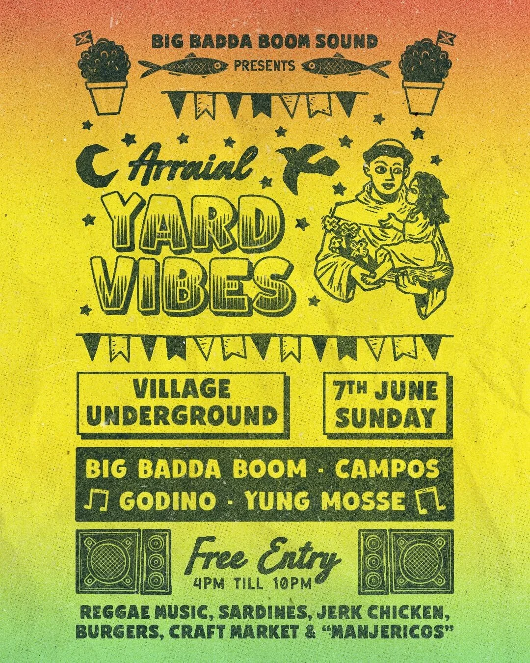 BIG BADDA BOOM SOUND PRESENTS ARRAIAL