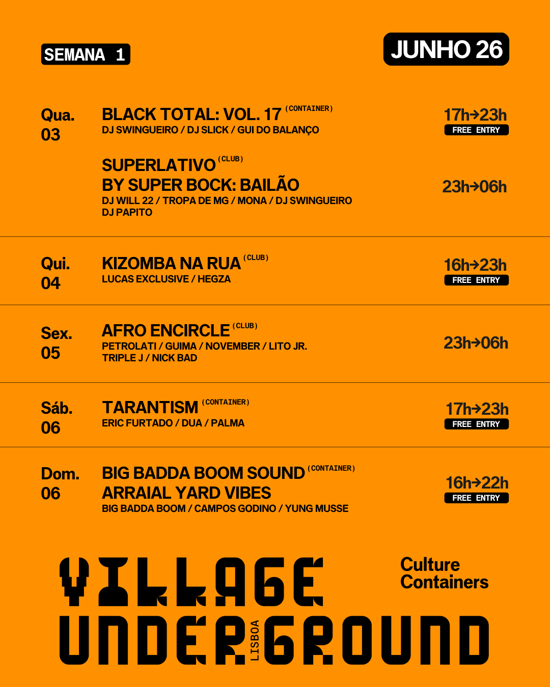 SEMANA #01 JUNHO