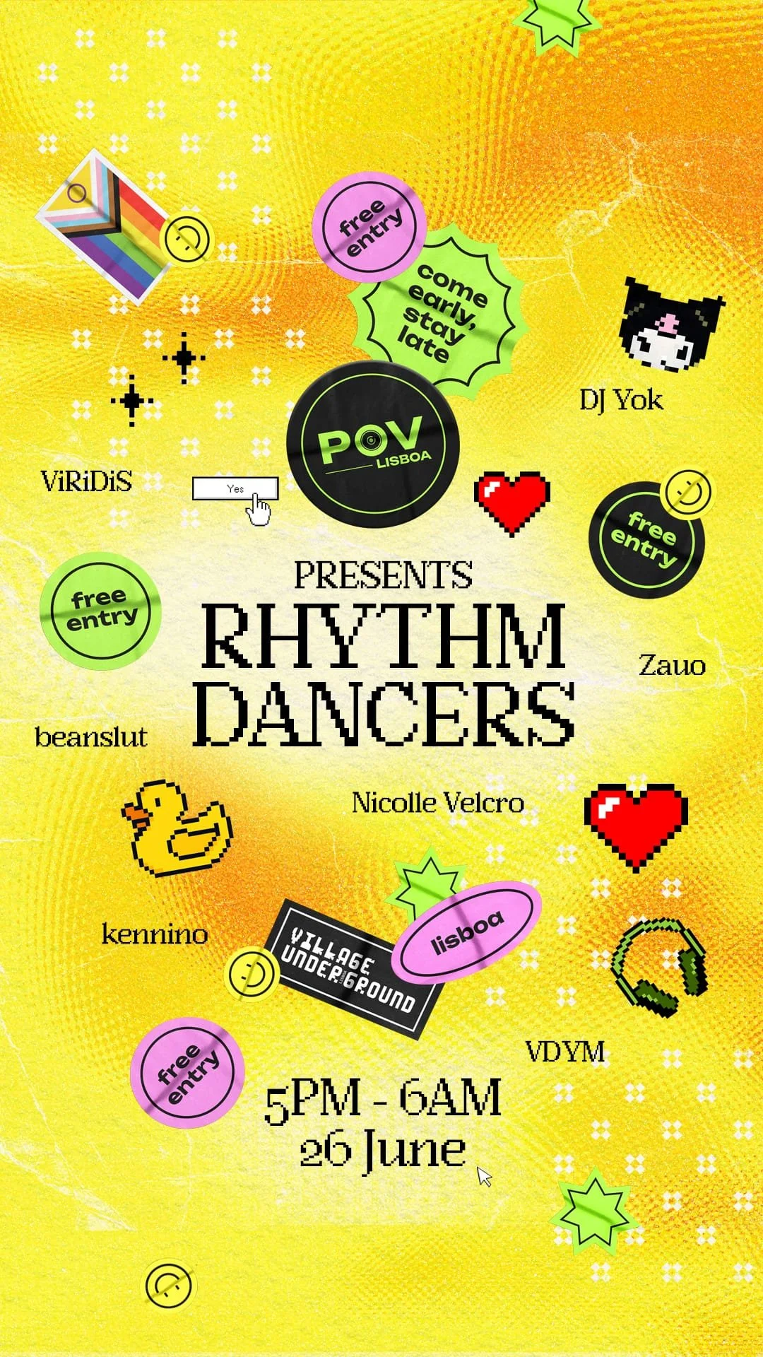 POV PRESENTS RHYTHM DANCERS