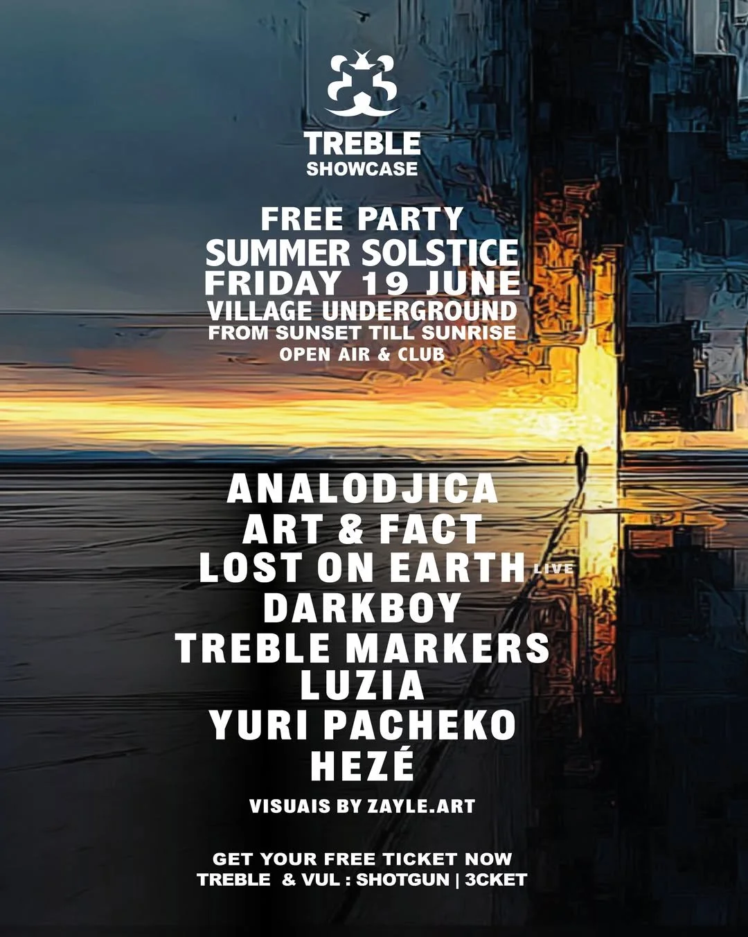 TREBLE SHOWCASE: SUMMER SOLSTICE - OPEN AIR / CLUB