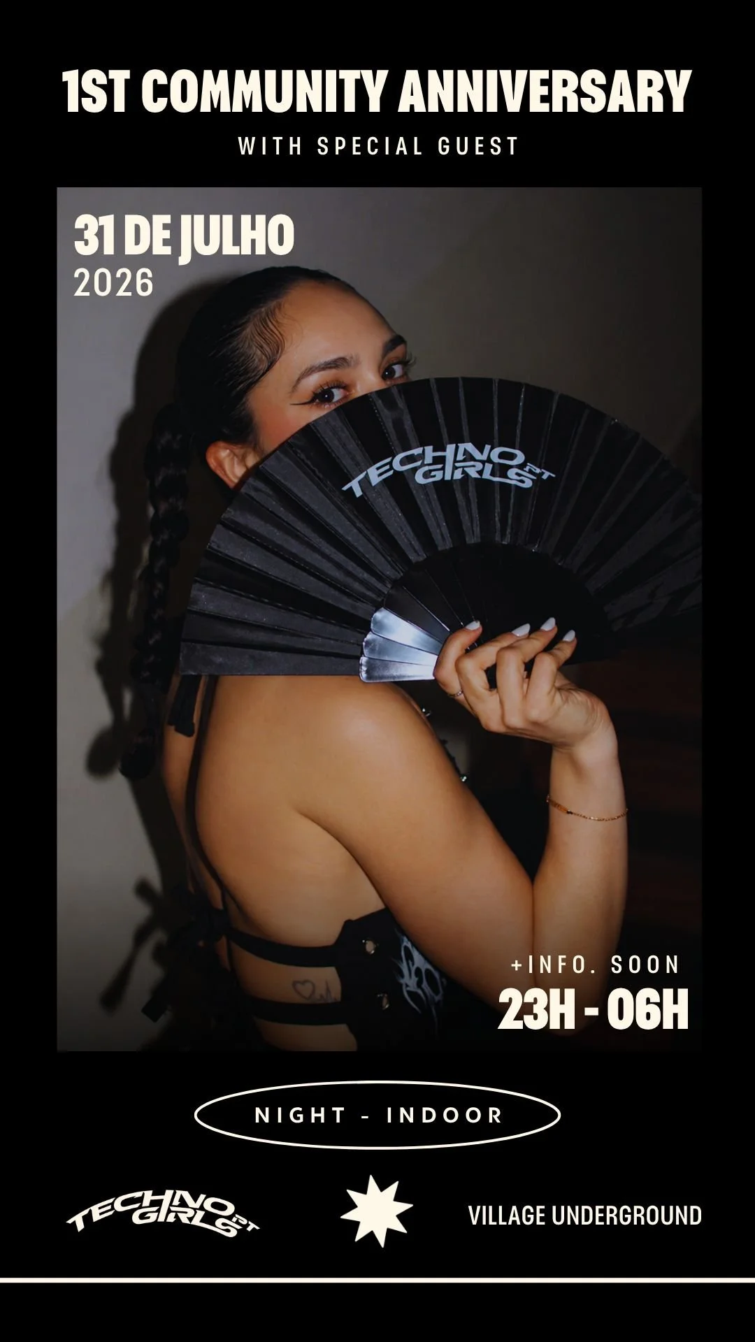 TECHNO GIRLS PT - 1ST COMMUNITY ANNIVERSARY