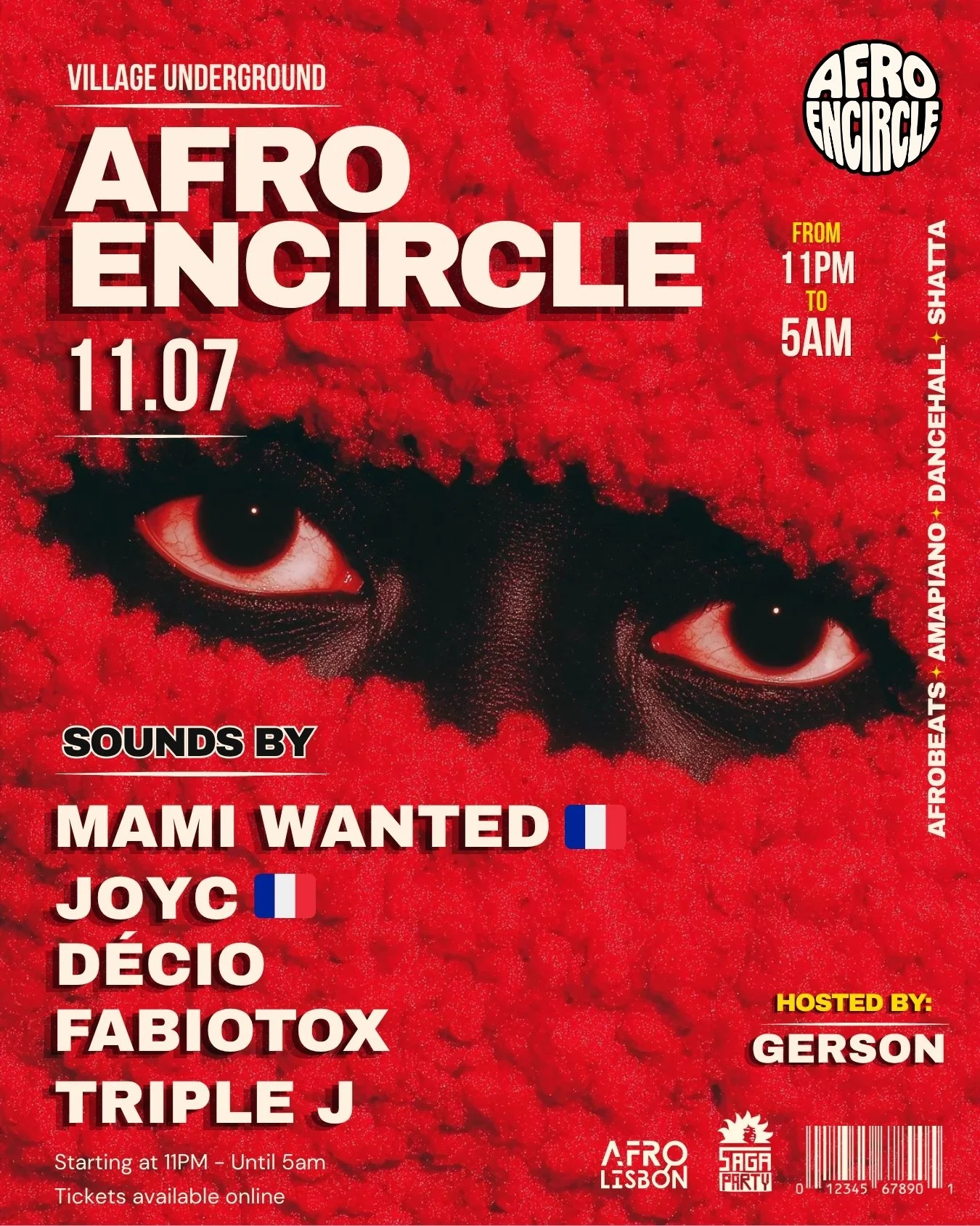 AFRO ENCIRCLE: SUNRISE 2 SUNSET
