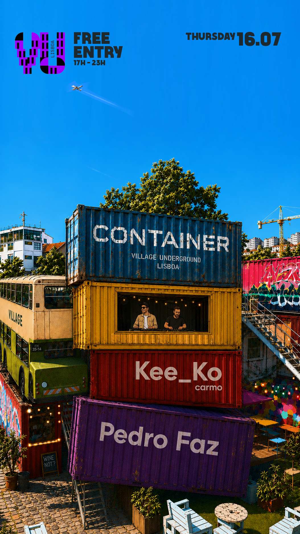 KEE_KO &amp; PEDRO FAZ @ CONTAINER 
