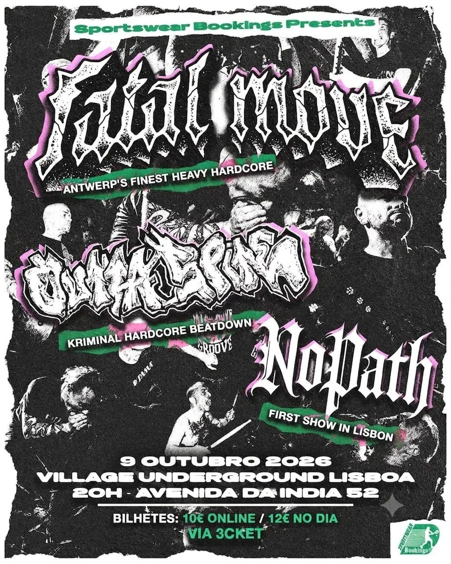 SPORTSWEAR BOOKINGS PRESENTS: FATAL MOVE / OUTTA SPITE / NOPATH