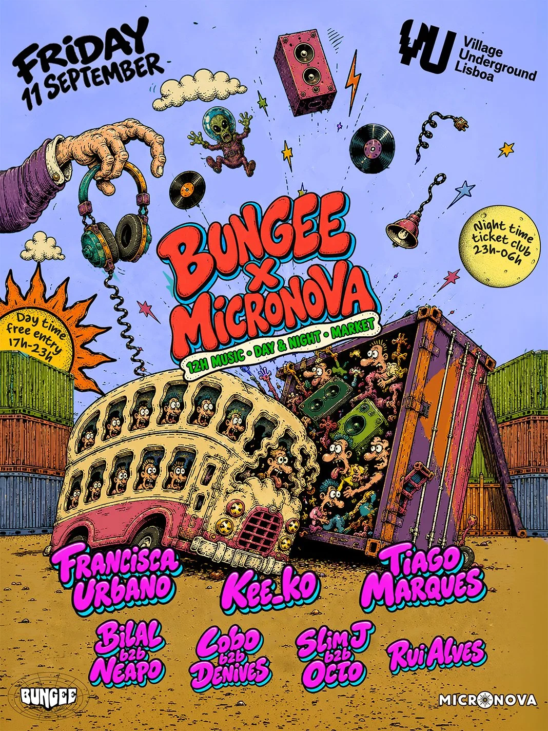 MICRONOVA X BUNGEE: DAY &amp; NIGHT