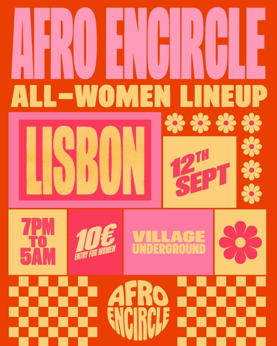 AFRO ENCIRCLE: ALL-WOMEN LINEUP