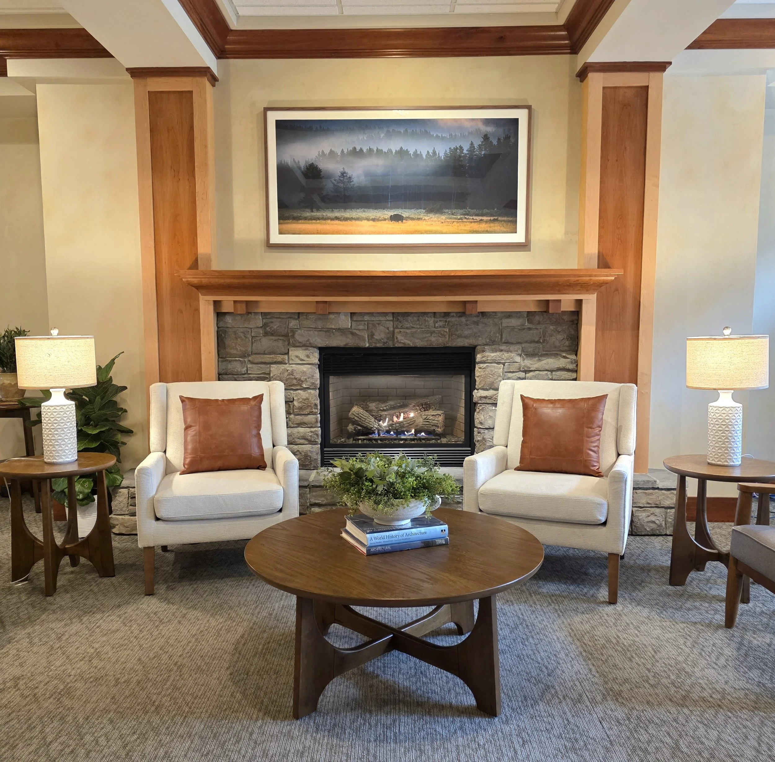 the new Bozeman Counseling Center lobby