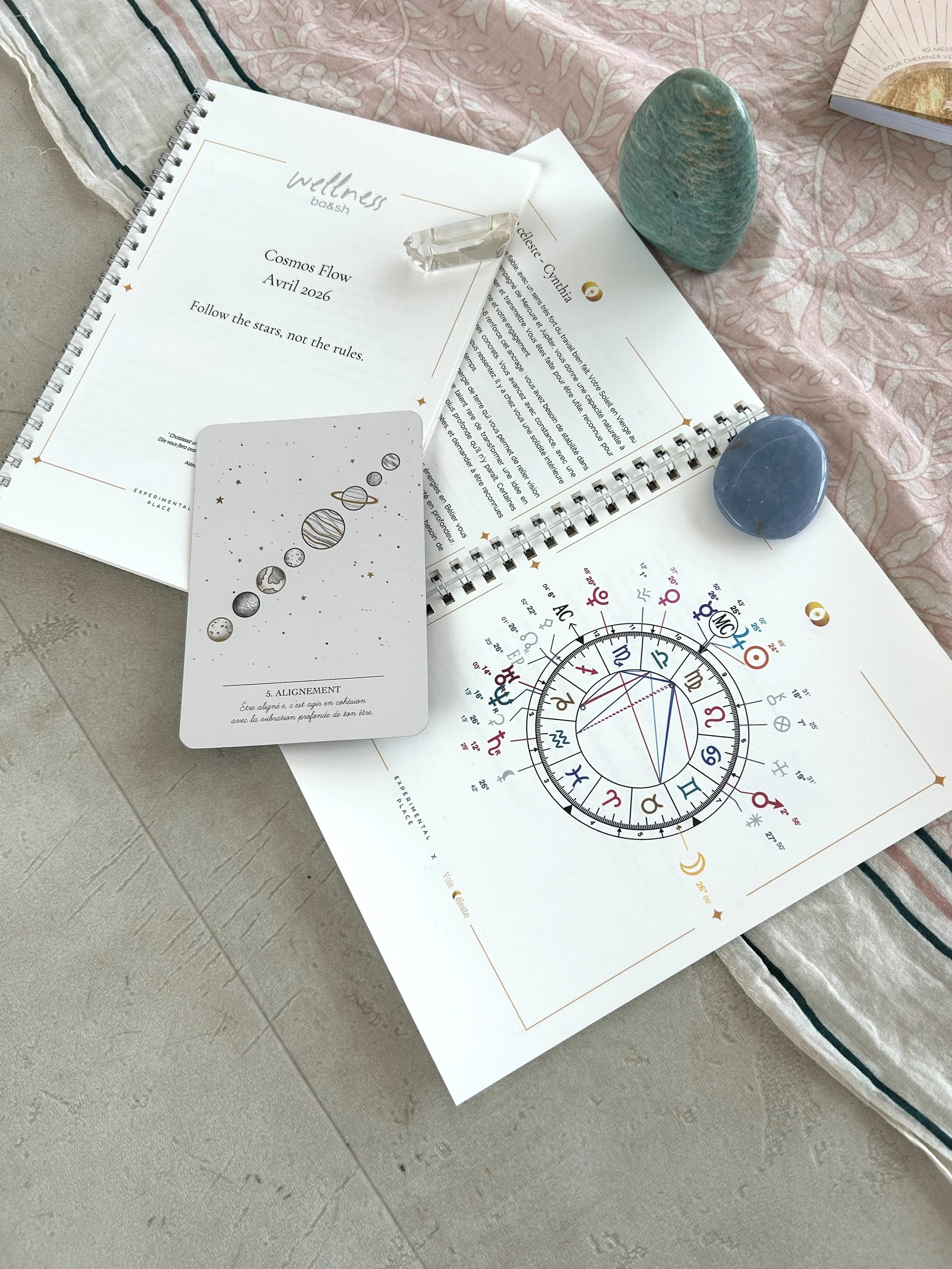 Astrologie, livrets personnalisés Voie Céleste