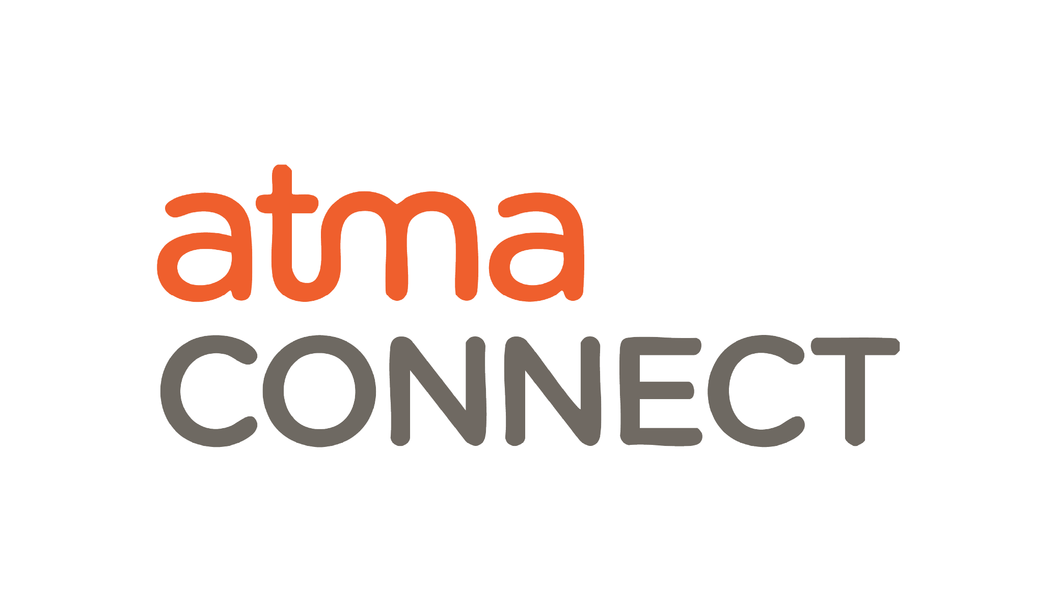 The logo of ATMA Connect, featuring the words 'atma' in orange and 'CONNECT' in gray.