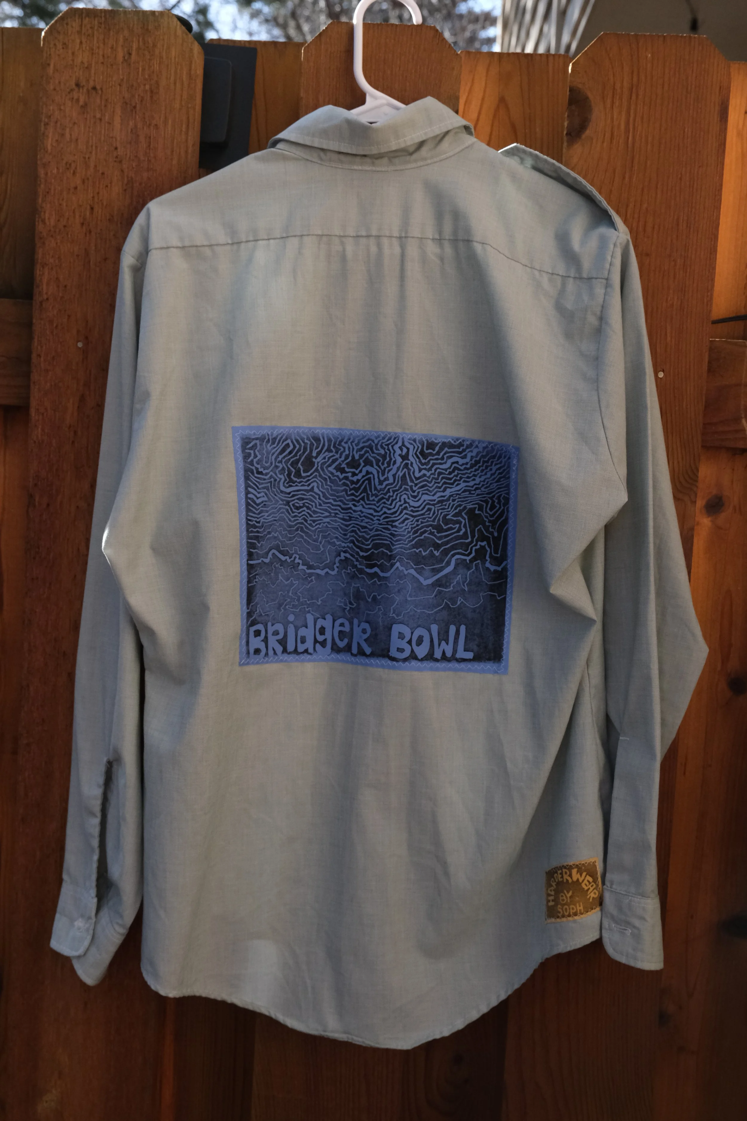 BBowl Topo Map Button Up