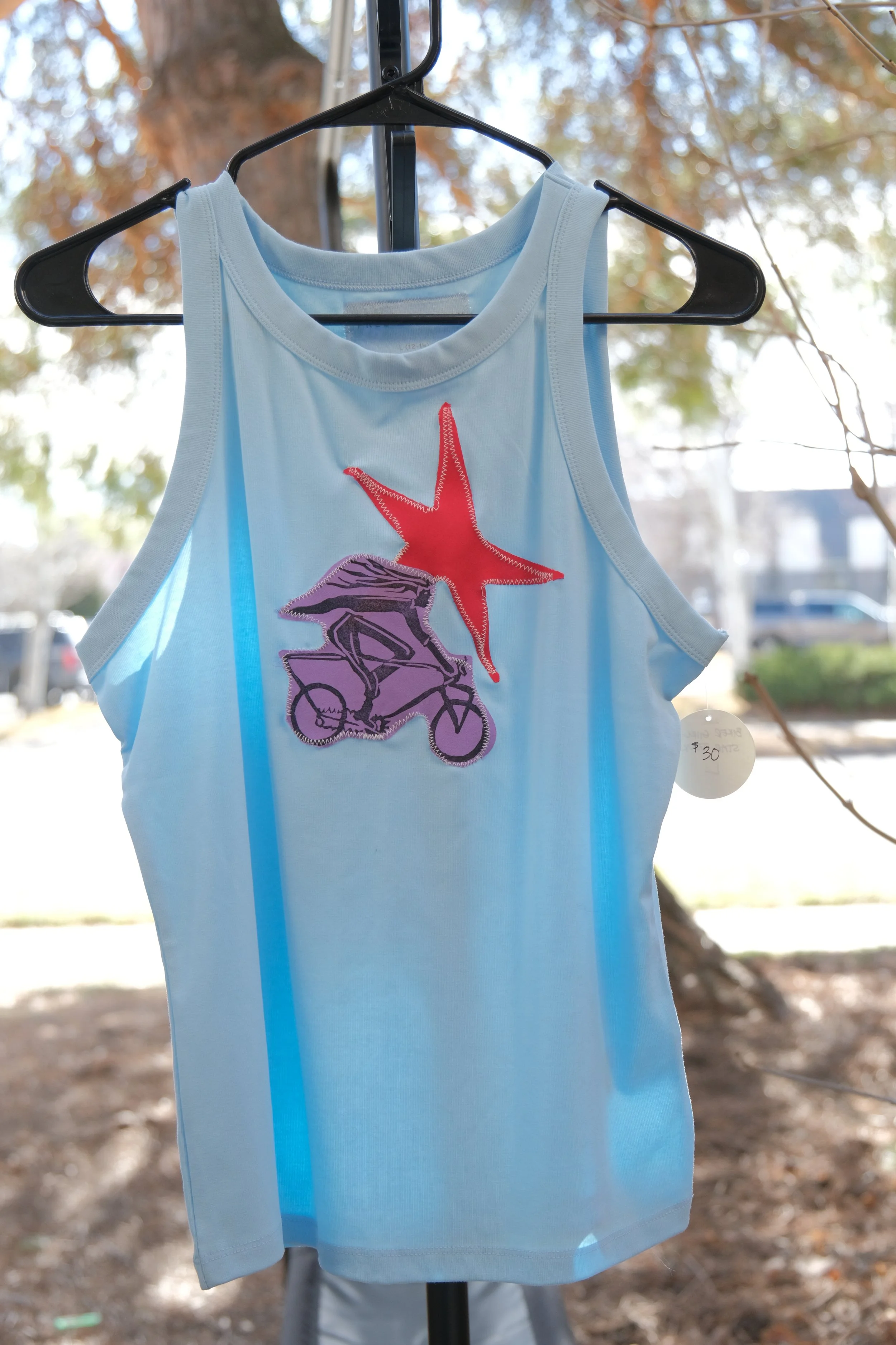Biker Girl Star Tank