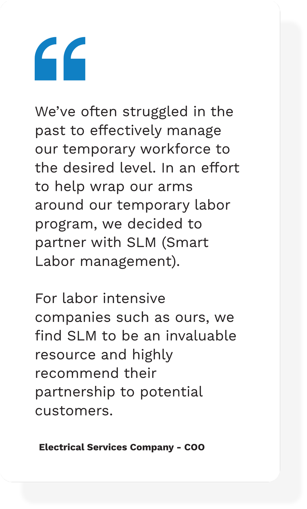 Construction Workforce Management Software Smart Labor Management