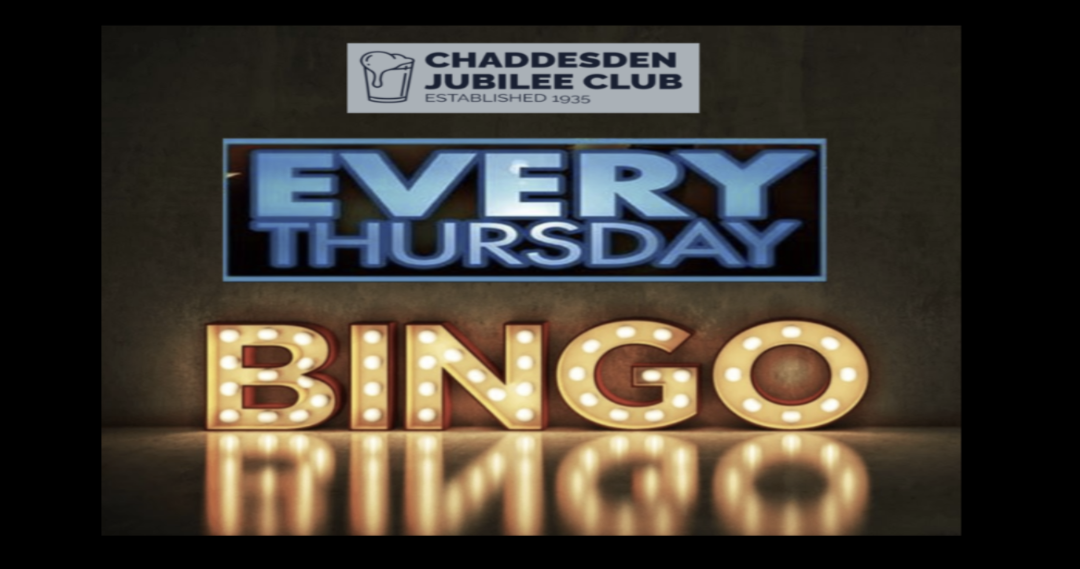 THURSDAY NIGHT BINGO