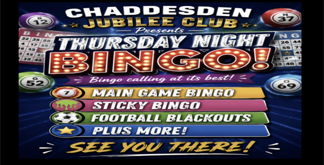 Thursday night bingo club (Copy) (Copy)