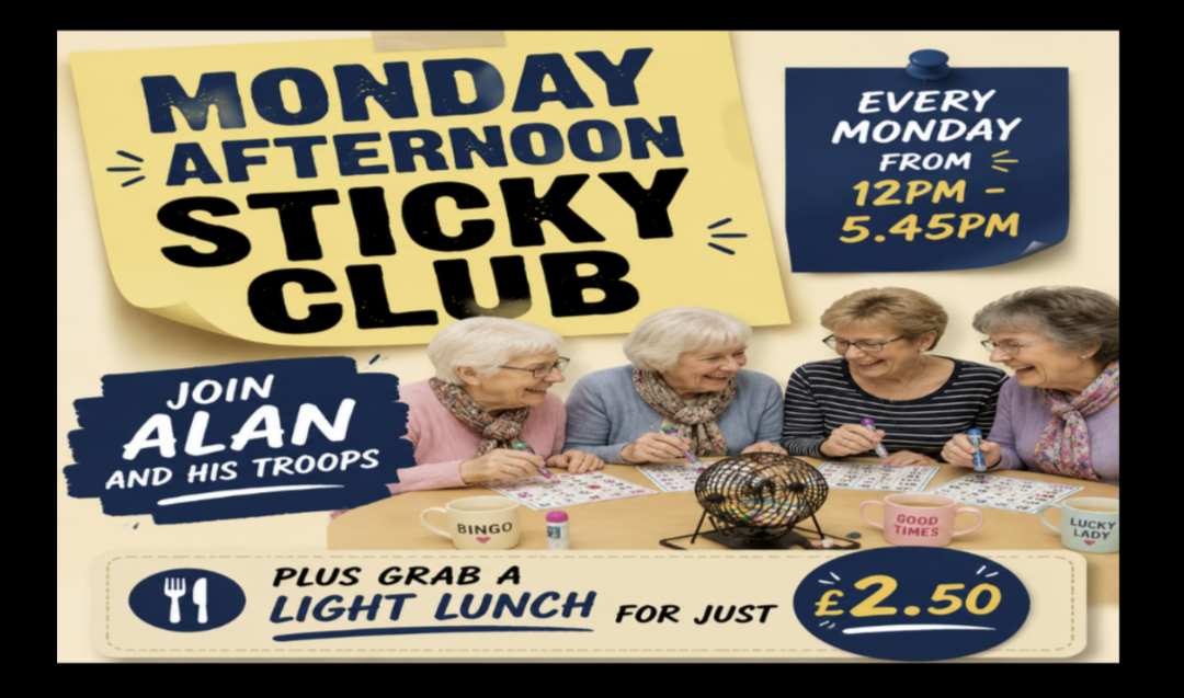 Sticky at the jubilee 