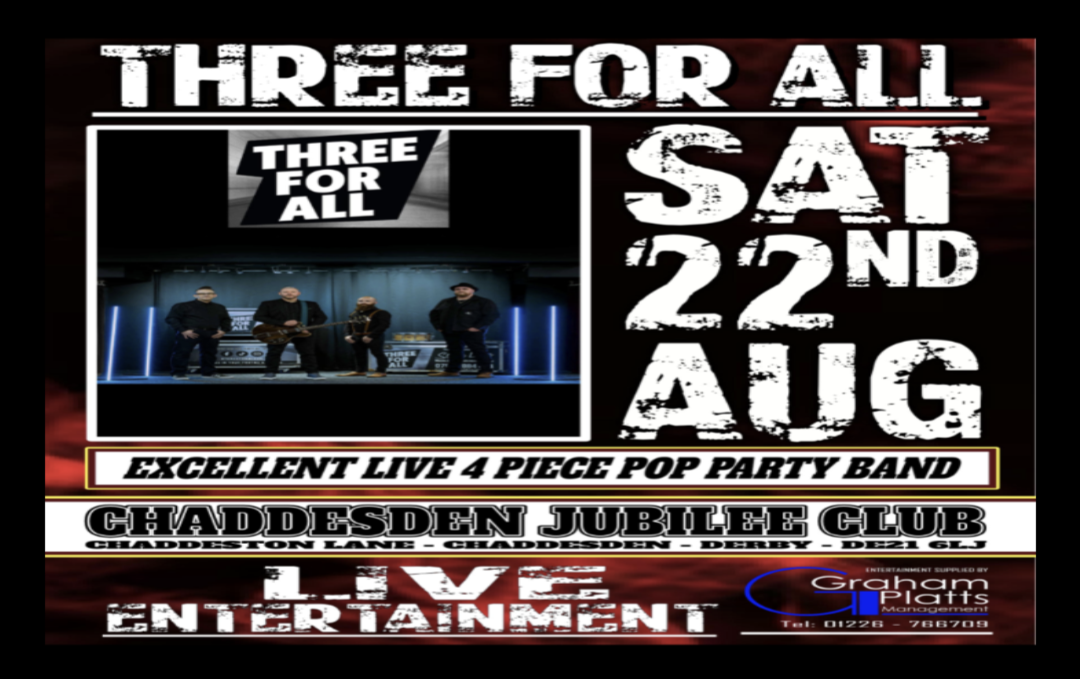 Three for all