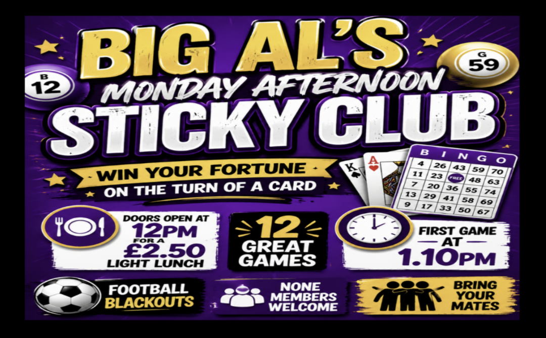 Alan's Monday club 