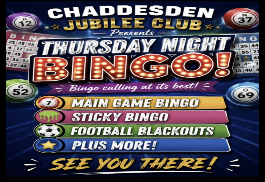 Thursday bingo club 