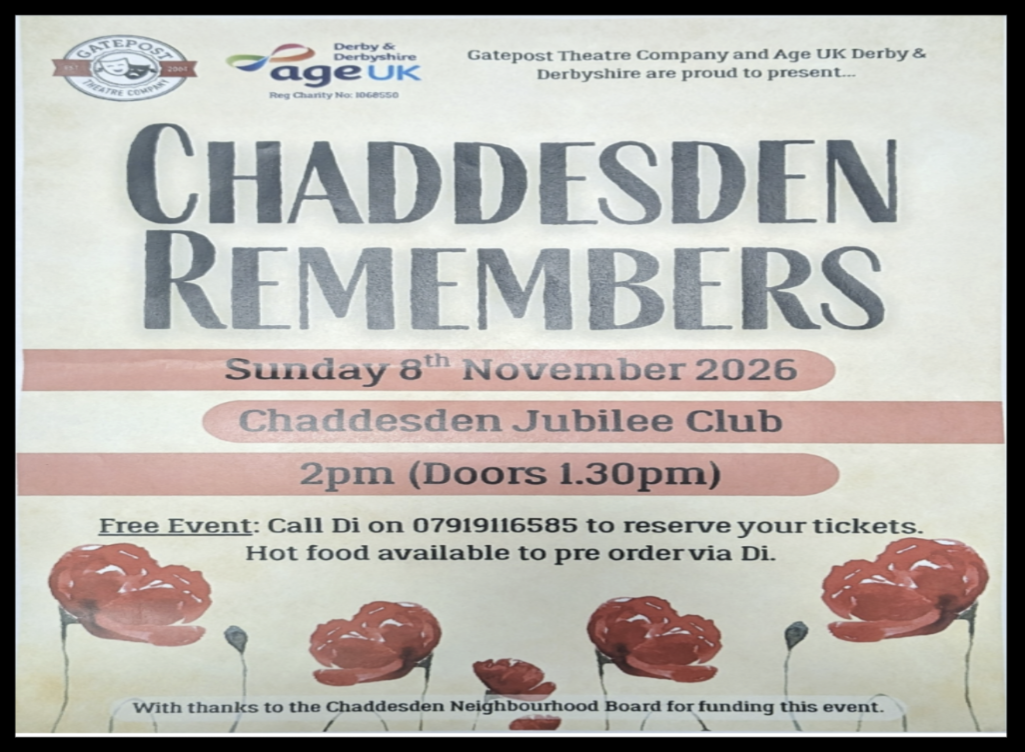 Chaddesden remembers