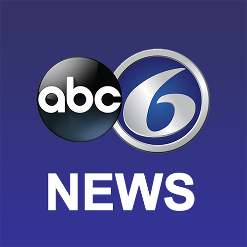 Logo of ABC 6 News on a blue background.