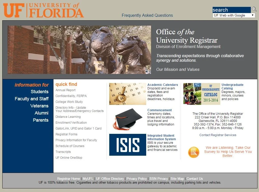 Registrar Website screenshot- before.JPG