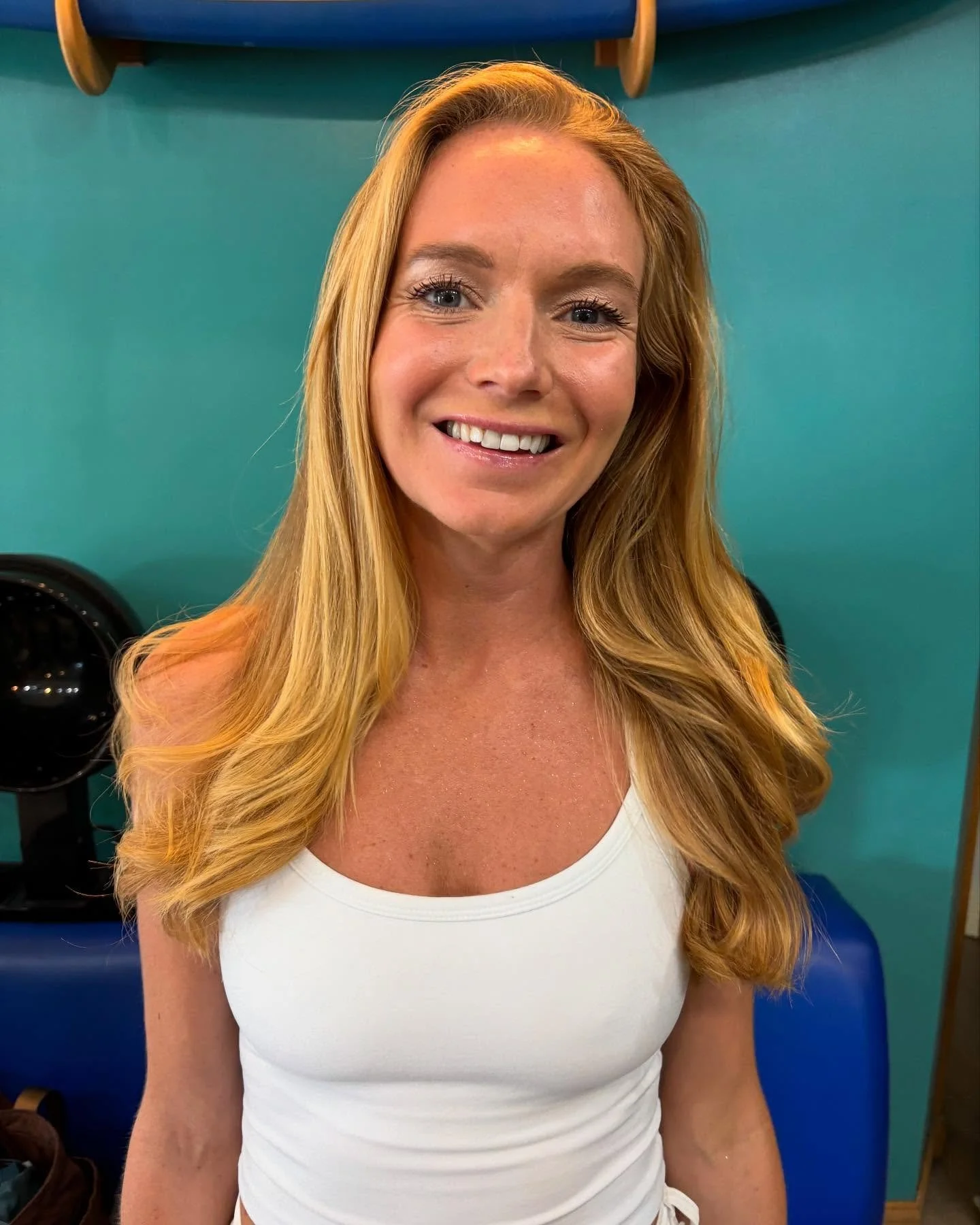 Beautiful Bride to Be with Natural Enhanced Makeup and Fabulous Flowing Hair❣️