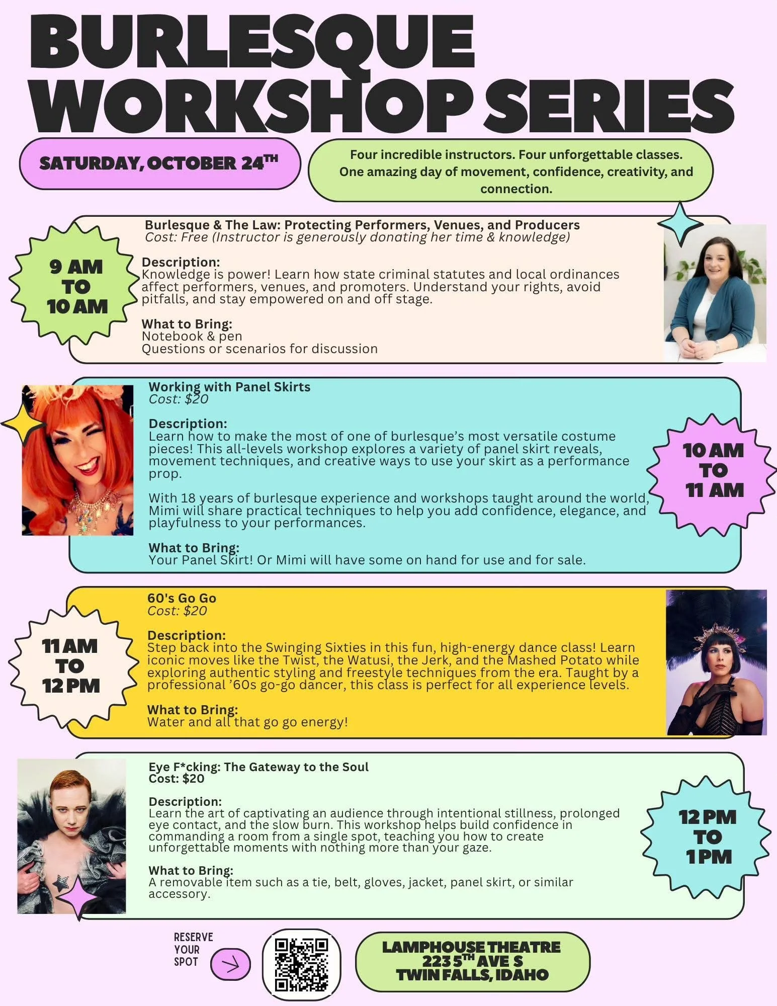 BURLESQUE WORKSHOP SERIES