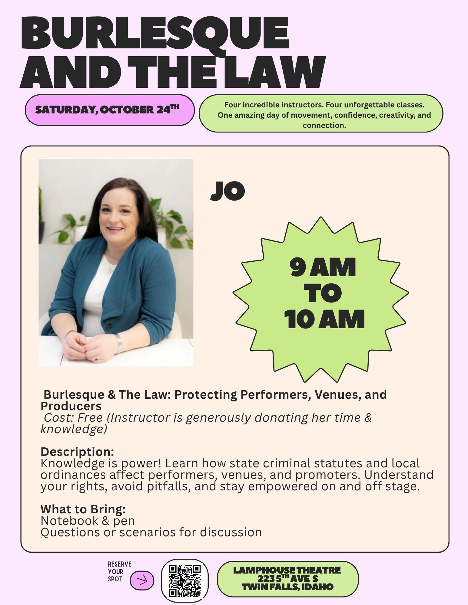 Burlesque  and the Law