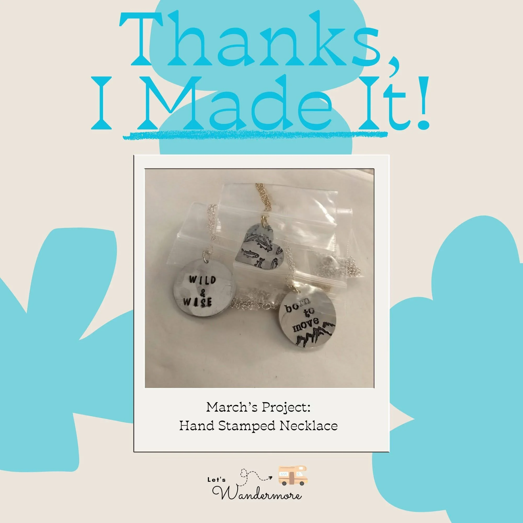 Thanks, I made it! (March Class)