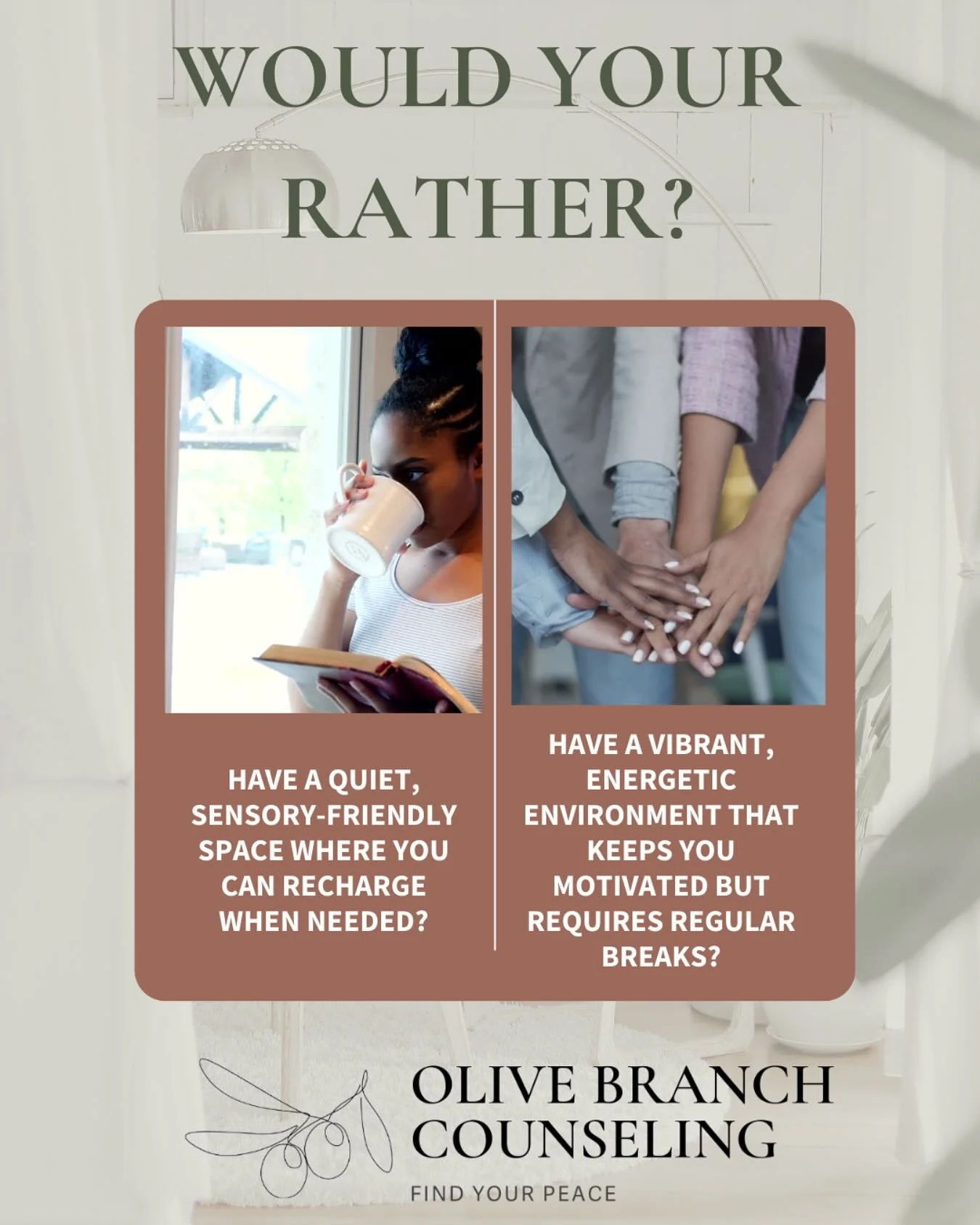 The AuDHD experience - where you might sometimes need comfort, sensory seeking and a routine space to desensitize from the world but also crave a new and exciting one that&rsquo;s more engaging.

We all have different ways of dealing with life&rsquo;