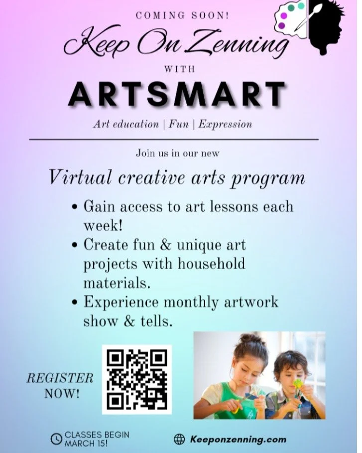 Supporting an amazing clinician, friend and art therapist who has a self-driven, cost friendly art program for children to learn lots of skills and can be done throughout the US as an educational program. Angela takes ESA funding as well!

Please fee